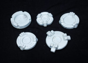 Machined forging components